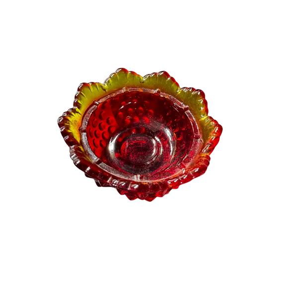 Fenton Aberina Hobnail Fairy Glass Replacement Bottom - Picture 3 of 4